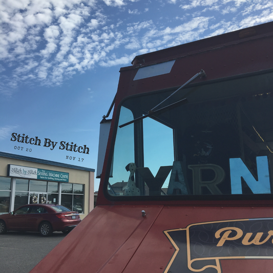 Stitch By Stitch hosts the yarntruck Oct 20 and Nov 17