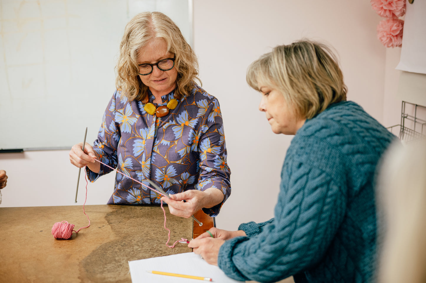 Learn to Knit! A Workshop with Carol Gee
