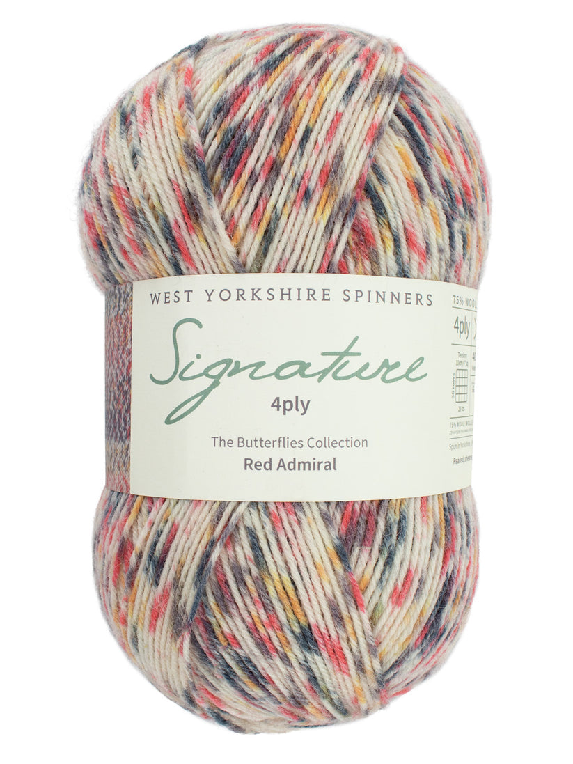 West Yorkshire Spinners Signature 4 Ply - Butterfly Collection