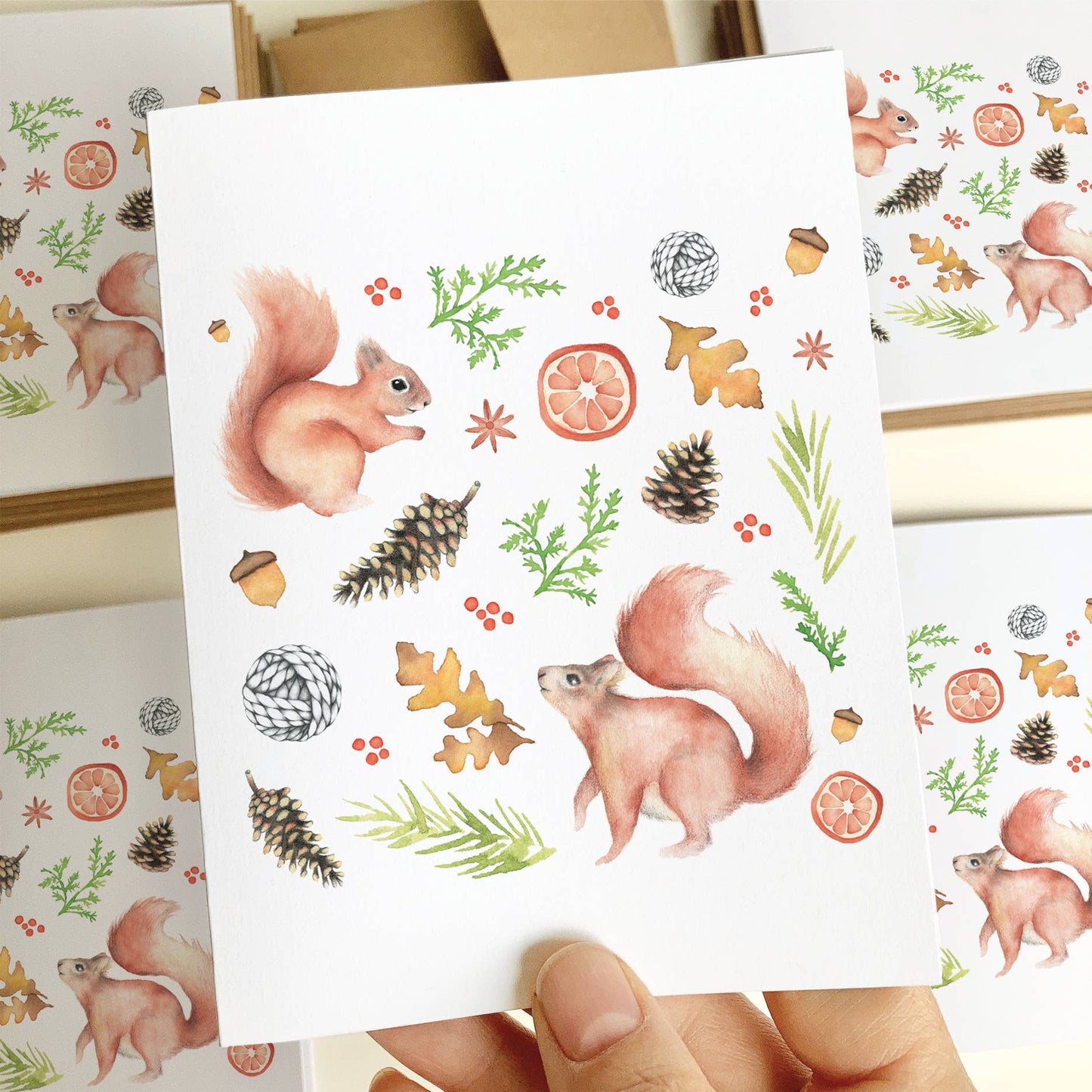 squirrel card