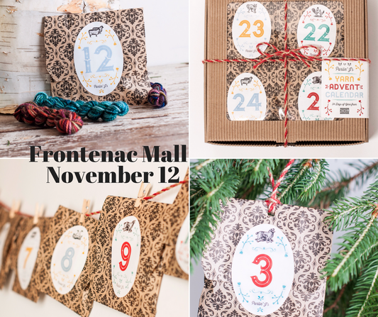 Shop the yarntruck this Saturday November 12 at Frontenac Mall