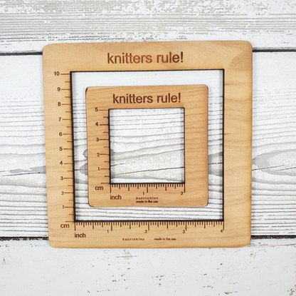 Katrinkles Gauge Swatch Ruler