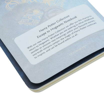 Escape to Hogwarts Notebook A6 Gridded Cahier, 80pg, 100GSM by Paperblanks