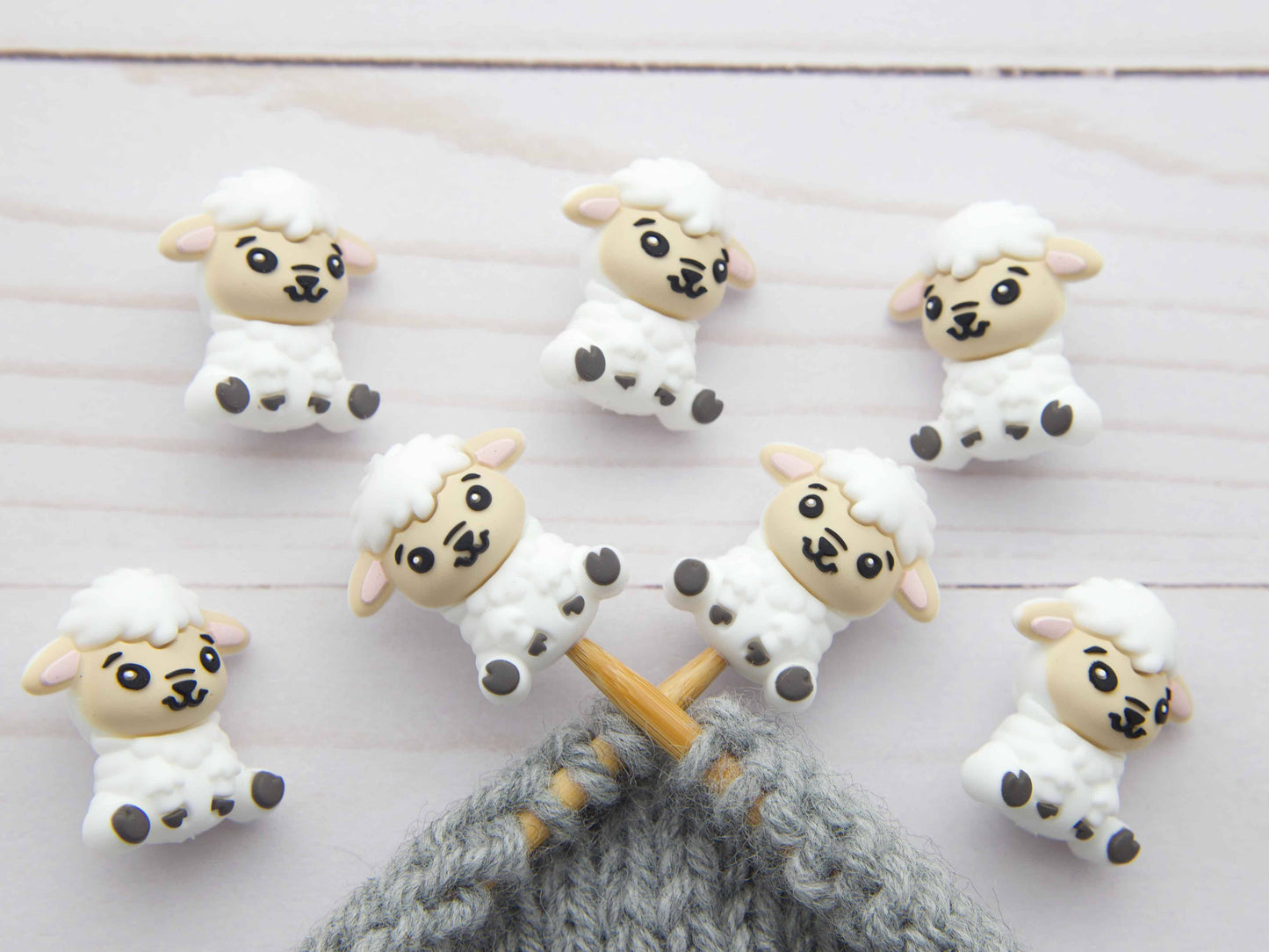 Little White Sheep | Stitch Stoppers