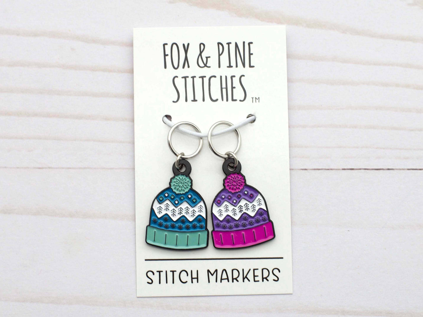 Closed Ring Warm & Cozy Stitch Markers