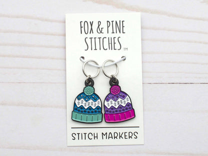 Closed Ring Warm & Cozy Stitch Markers