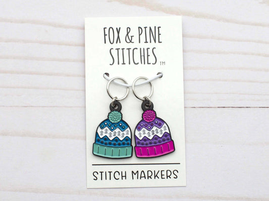 Closed Ring Warm & Cozy Stitch Markers