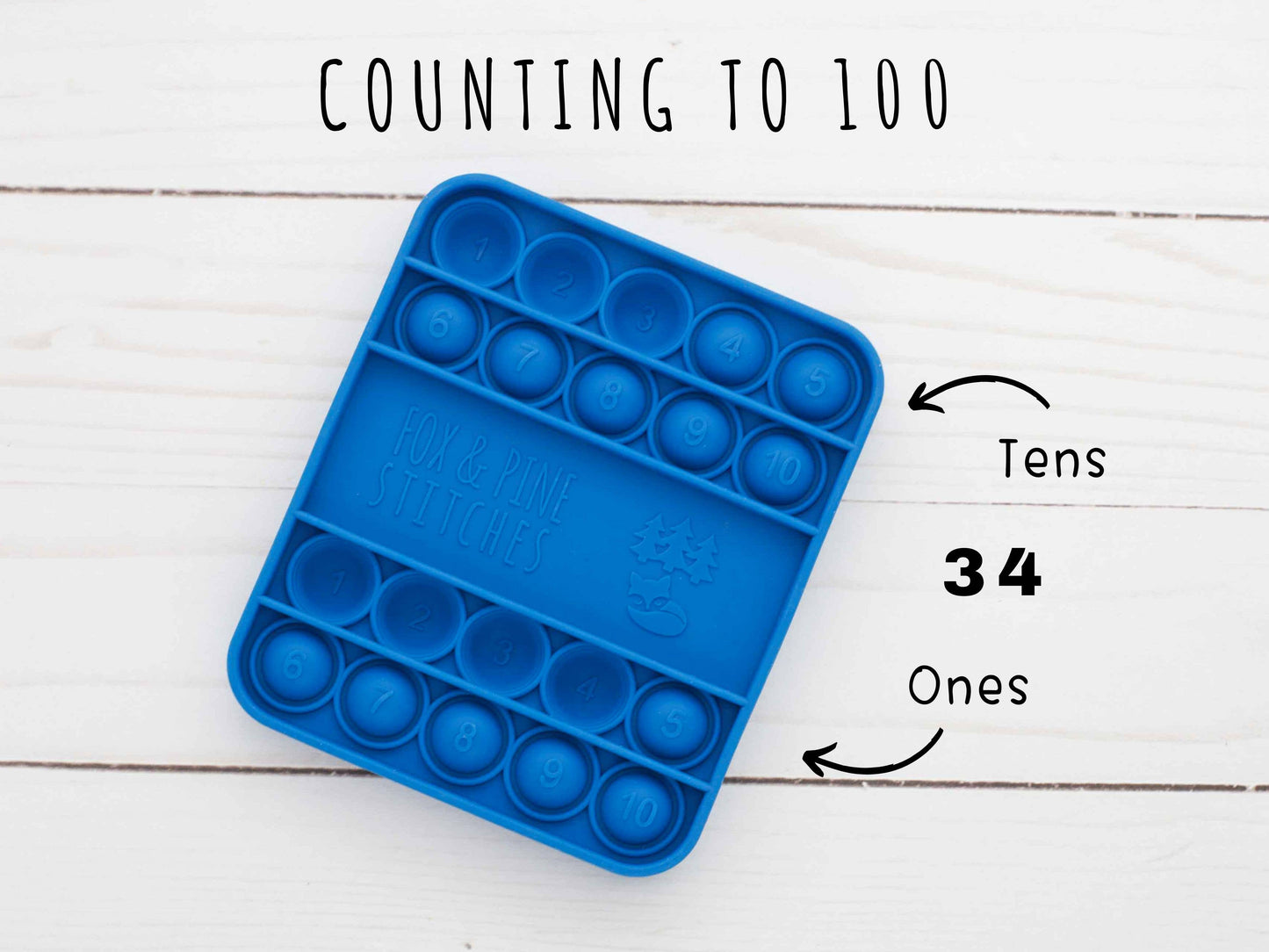 Fox & Pine Colorful Row Counters