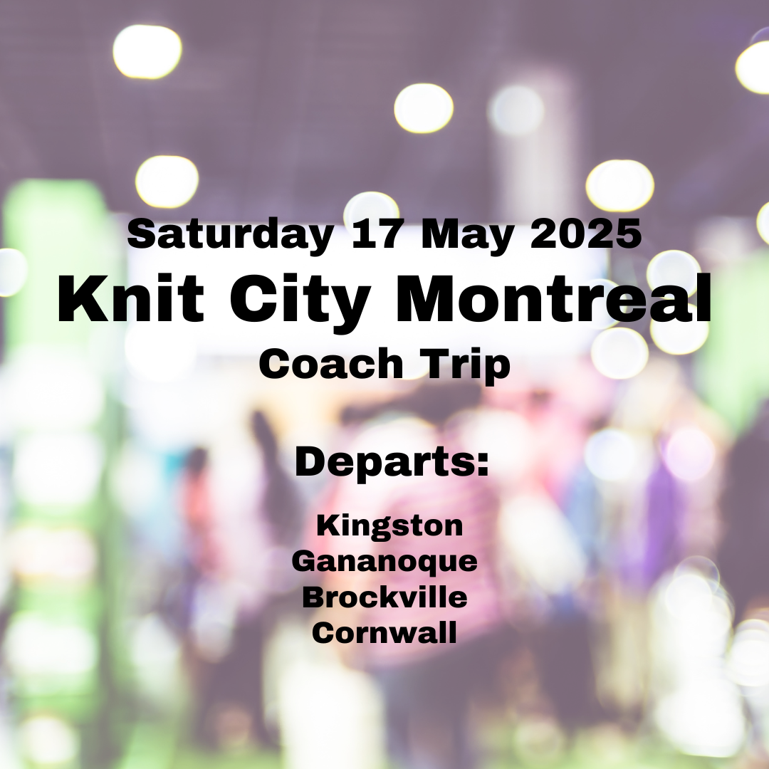 2025 Day trip to Knit City Montreal