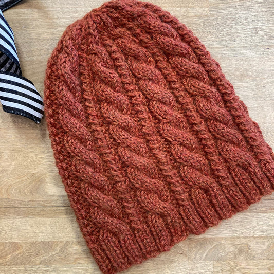 Knit a Cabled Hat! A Workshop with Carol Gee
