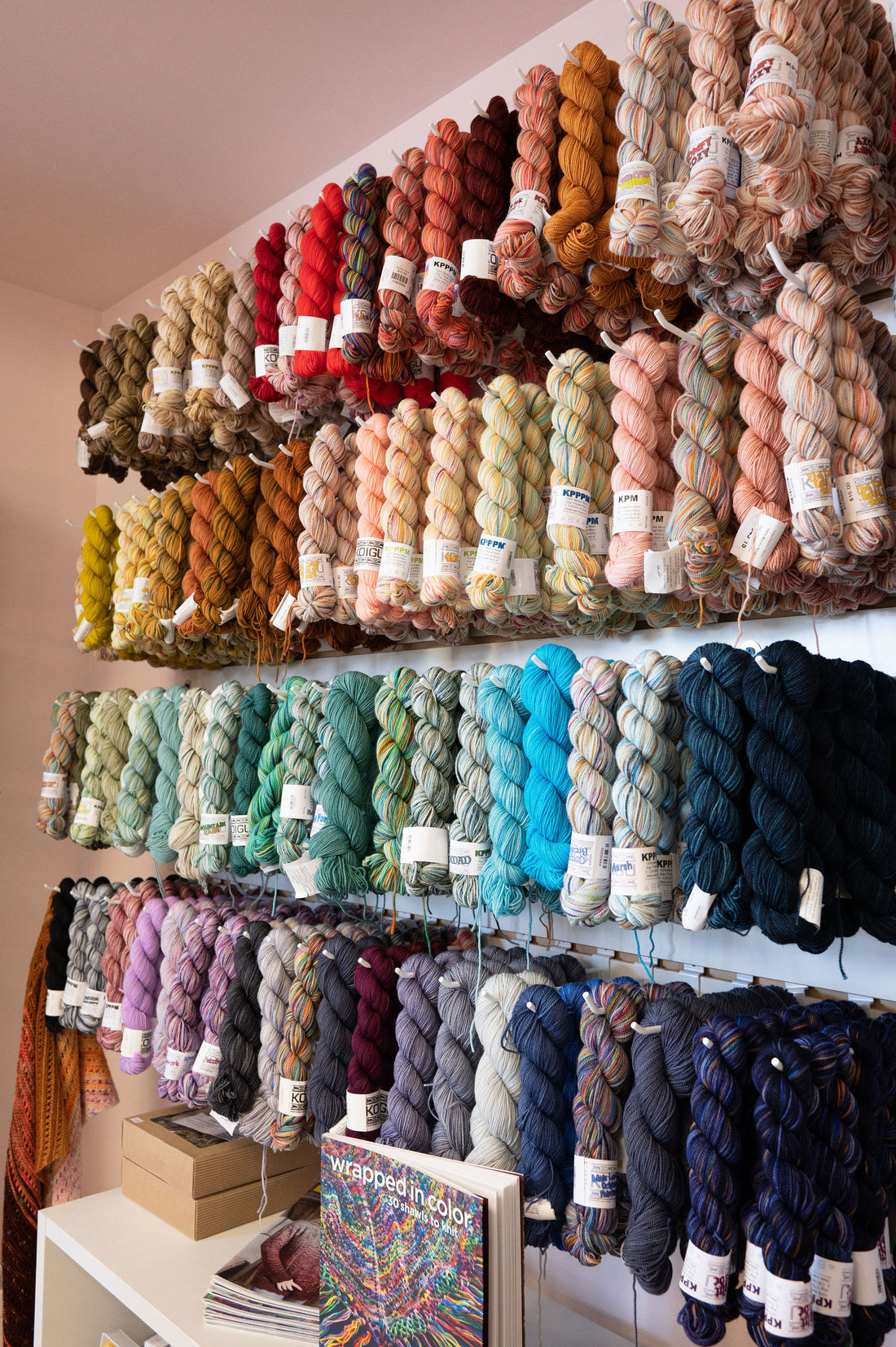 Purlin' J's Yarns that inspire Purlin' J's Yarn Emporium