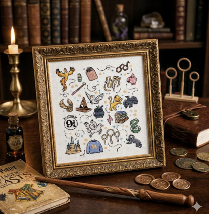 DMC Harry Potter Embroidery Kits