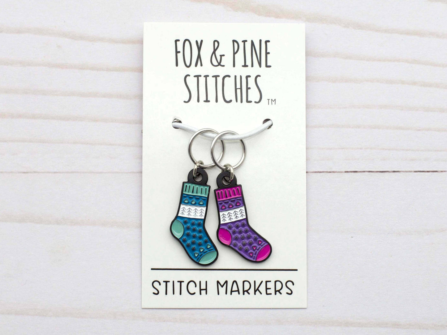 Closed Ring Warm & Cozy Stitch Markers