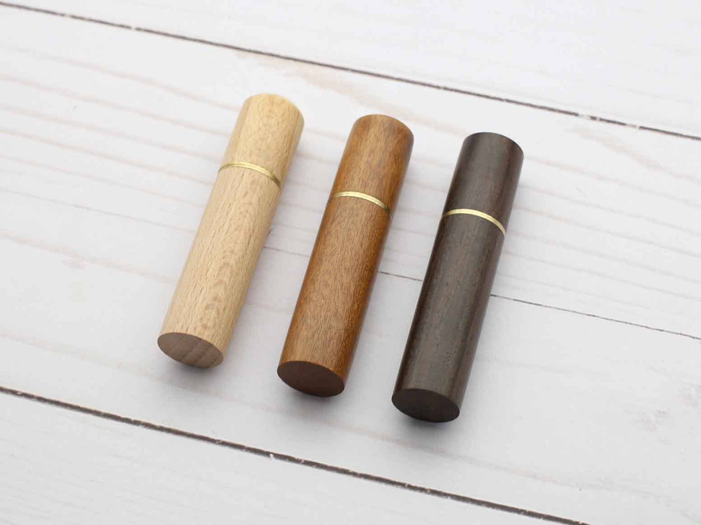 Wooden Darning Needle Storage Cases