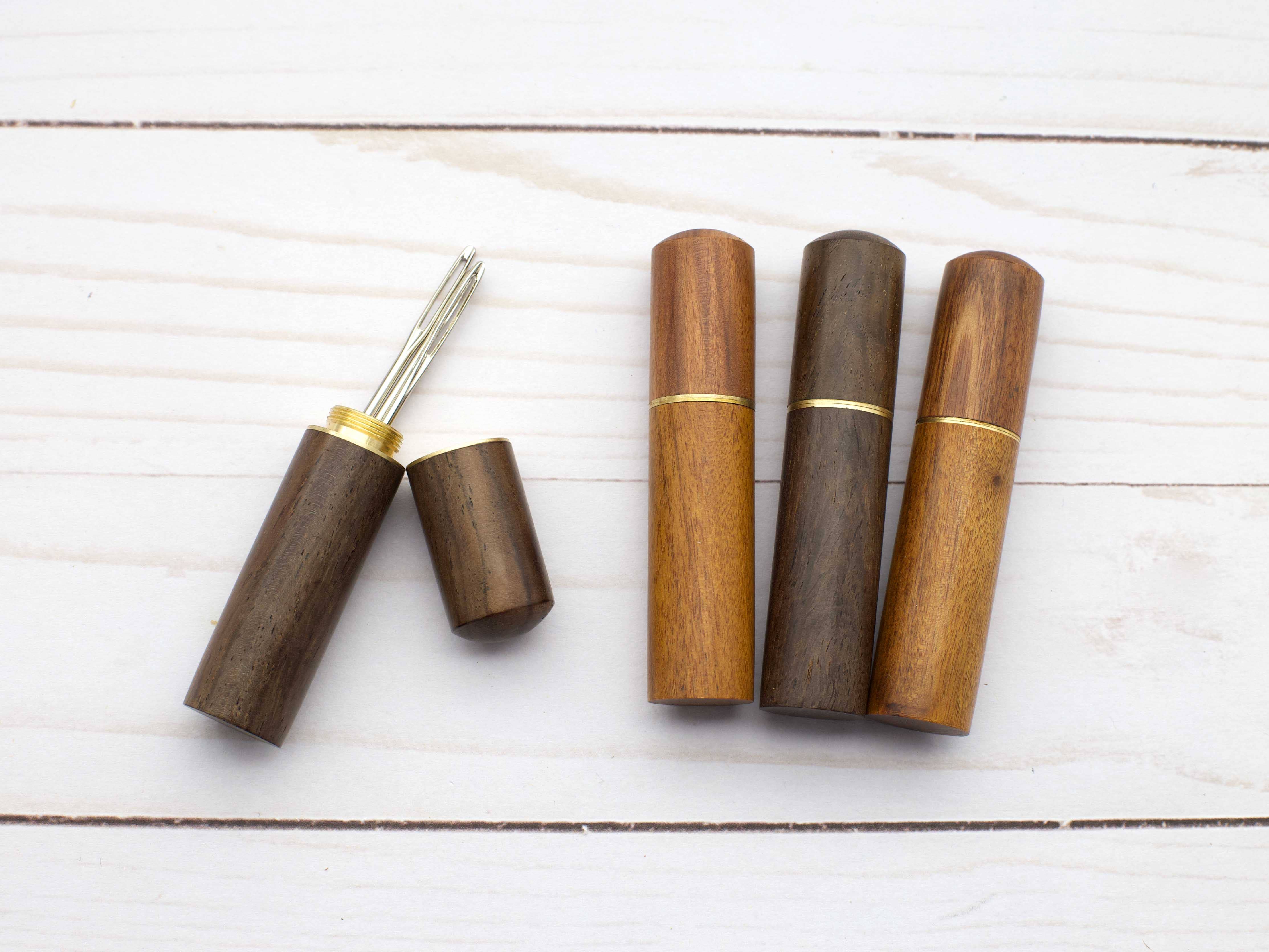 Needle Storage Accessory Wooden Darning Needle Storage Cases – Purlin' J's Yarn Emporium