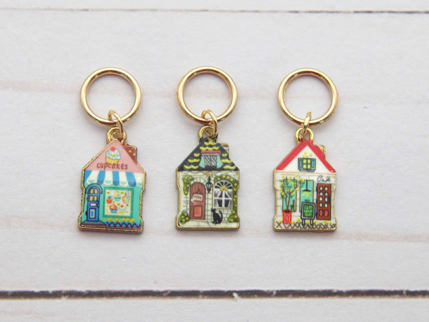 Fox & Pine Little Shops Stitch Markers
