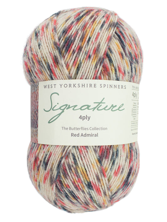 West Yorkshire Spinners Signature 4 Ply - Butterfly Collection