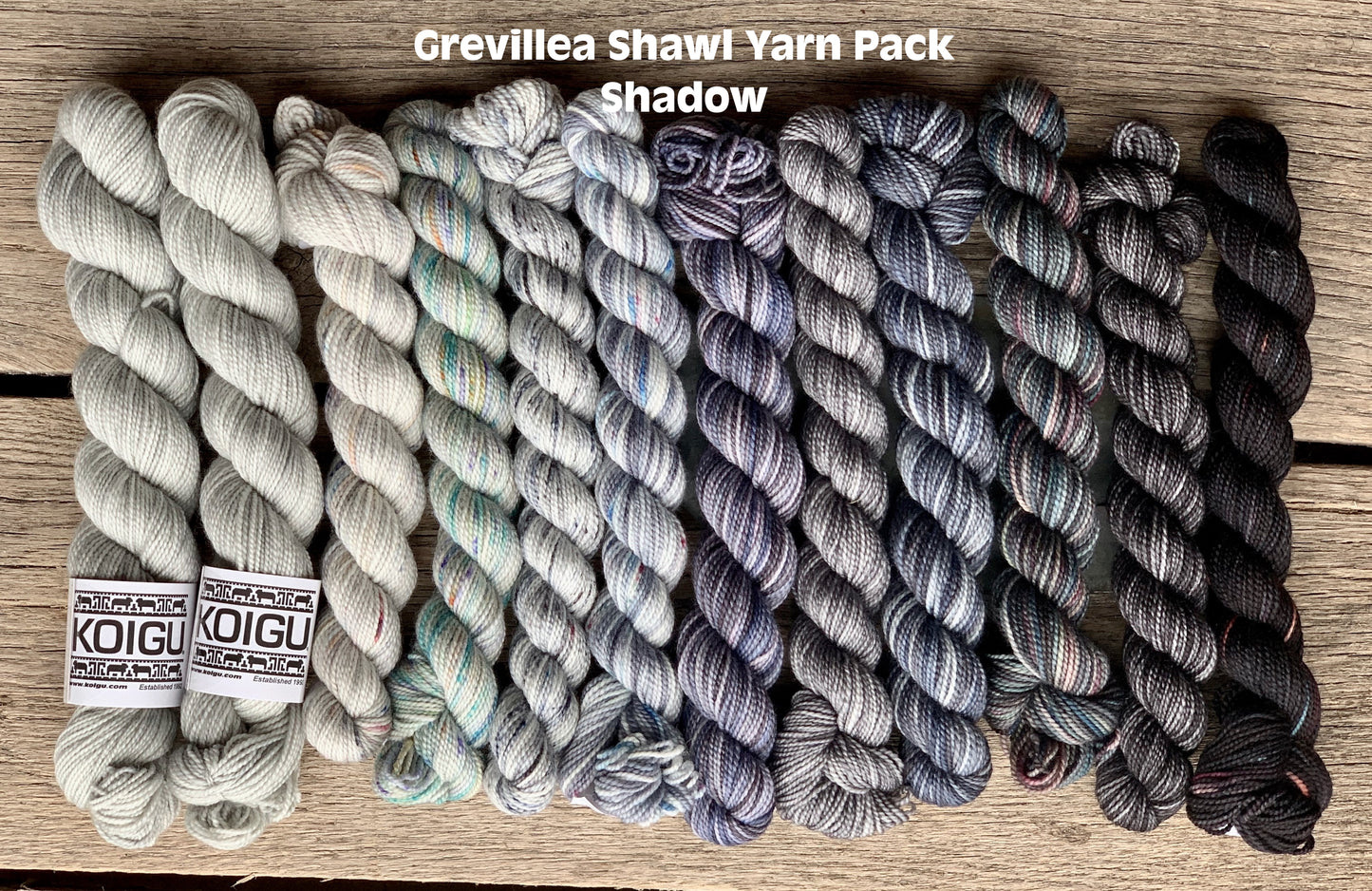 Grevillea Shawl Pencil Pack Kit