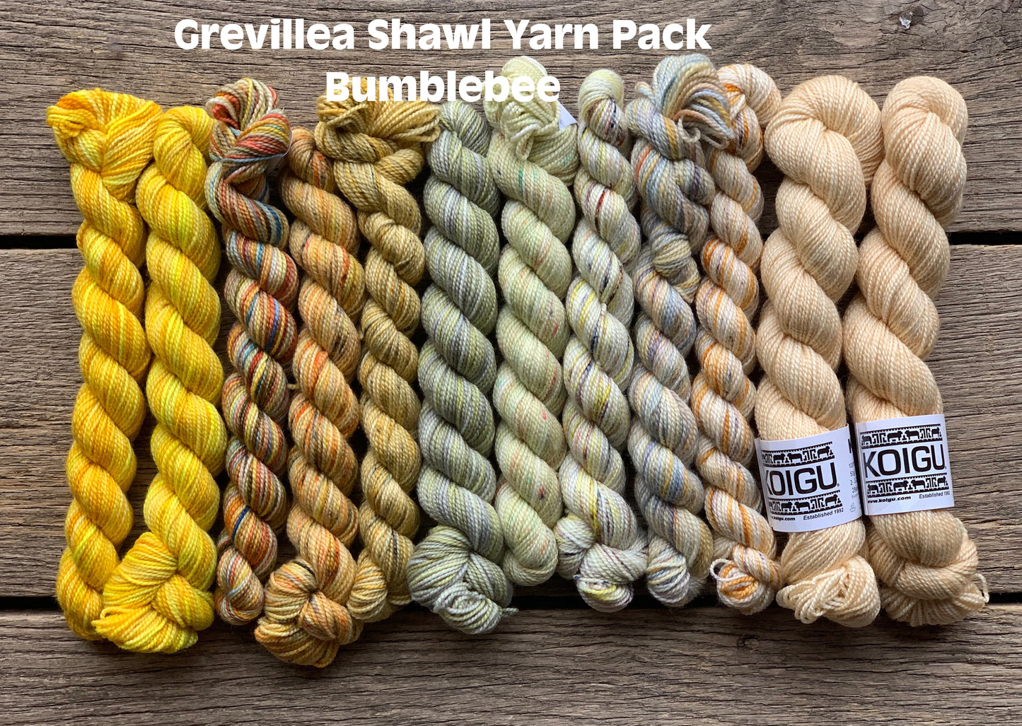 Grevillea Shawl Pencil Pack Kit