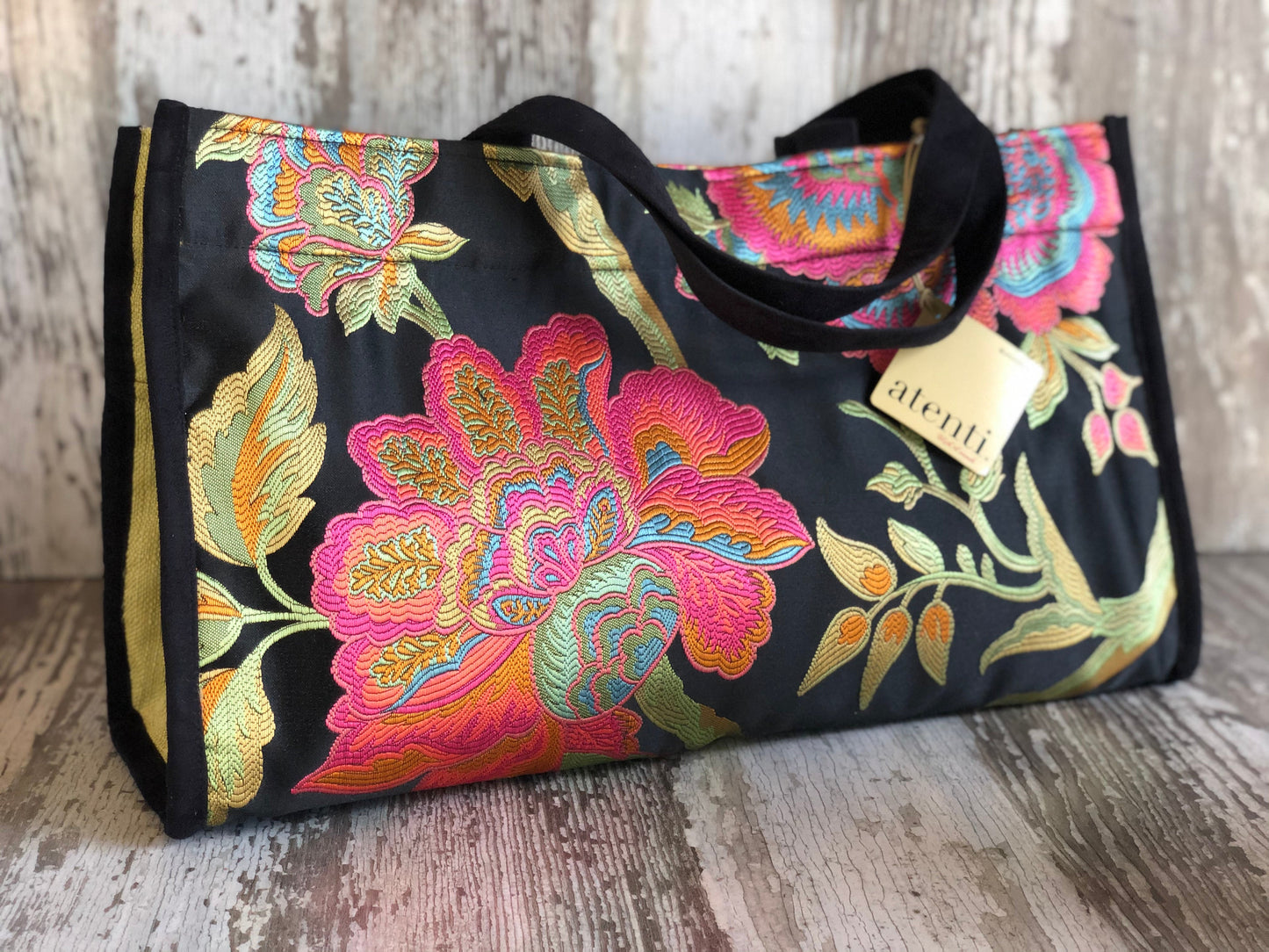 Atenti "Wild Garden" Maxi Tote