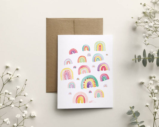 Rainbows card