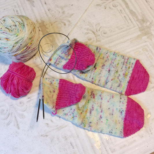 Knit Socks Two-at-a-Time! A Workshop with Joan Sharpe